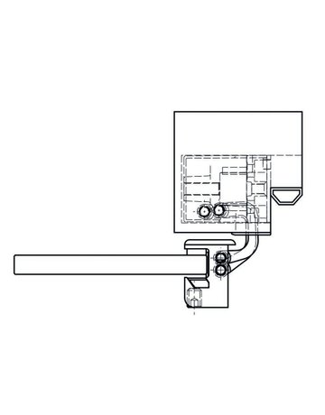 Bild Glastürband TECTUS TEG 310 2D 80 2tlg,reingrau matt - SIMONSWERK-7