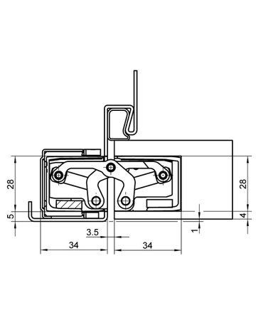 Bild Türband TECTUS TE 340 3D FR DL-R,schwarz RAL 9005 matt - SIMONSWERK-5