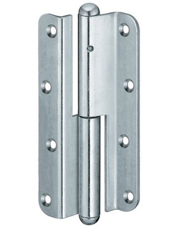Bild Aufschraubband BAKA QF 1 140 2tlg,DR vernickelt - SIMONSWERK-0