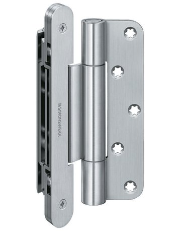 Bild Objektband VARIANT VN 2927/160 Compact Ø22,5/200kg,edelstahl matt - SIMONSWERK-0
