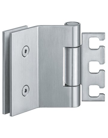 Bild Glastürband VARIANT VXG 7990/100K 2tlg,kantig,edelstahl matt - SIMONSWERK-0
