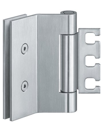 Bild Glastürband VARIANT VXG 7990/120K 2tlg,kantig,edelstahl matt - SIMONSWERK-0