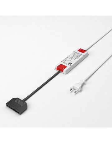 Bild LED EVG 12VDC 0-40W 200-240V 50/60Hz 2m EFS 0,2m 6xM1 - Halemeier-0