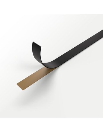 Bild Klebeband doppelseitig, 16 x0,5mm schwarz, 50m-Rolle im PE-Beutel mit EAN - Halemeier-1