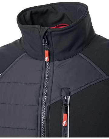 Bild Hybrid-Steppjacke schwarz Gr. S Fortis E lements-2