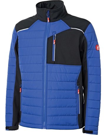 Bild Hybrid-Steppjacke kornblau/schwarz Gr. M Fortis Elements-0