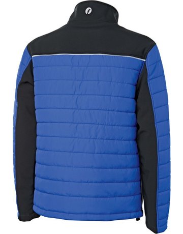 Bild Hybrid-Steppjacke kornblau/schwarz Gr. M Fortis Elements-1