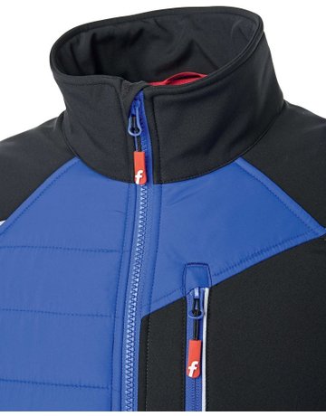 Bild Hybrid-Steppjacke kornblau/schwarz Gr. M Fortis Elements-2