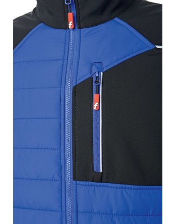 Bild Hybrid-Steppjacke kornblau/schwarz Gr. M Fortis Elements-3