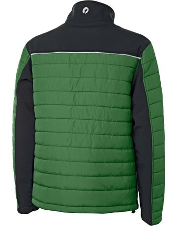 Bild Hybrid-Steppjacke grün/schwarz Gr. XL Fo rtis Elements - fortis-1