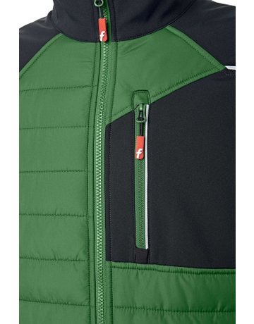 Bild Hybrid-Steppjacke grün/schwarz Gr. XL Fo rtis Elements - fortis-3