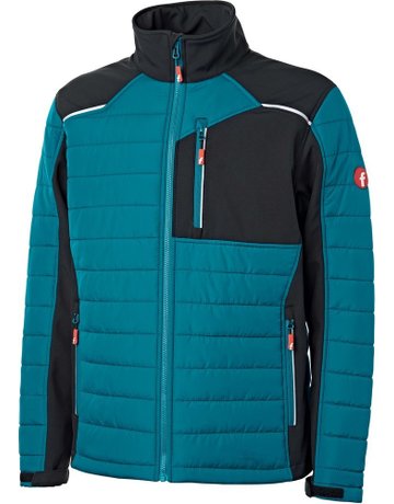 Bild Hybrid-Steppjacke petrol/schwarz Gr. XL Fortis Elements-0