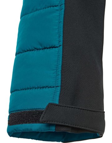 Bild Hybrid-Steppjacke petrol/schwarz Gr. XL Fortis Elements-4