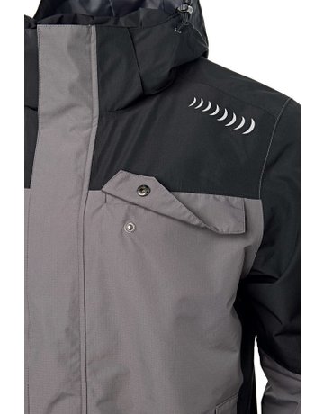 Bild Regenjacke Plus grau/schwarz Gr. XL Fort is Elements - fortis-3