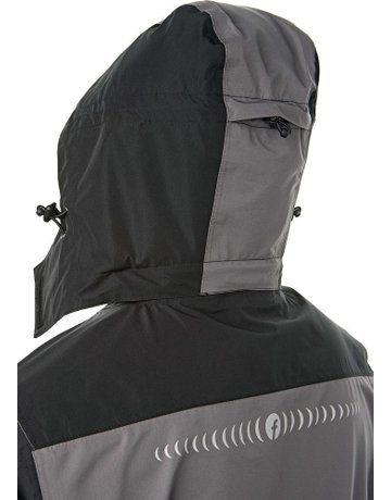 Bild Regenjacke Plus grau/schwarz Gr. XL Fort is Elements - fortis-6