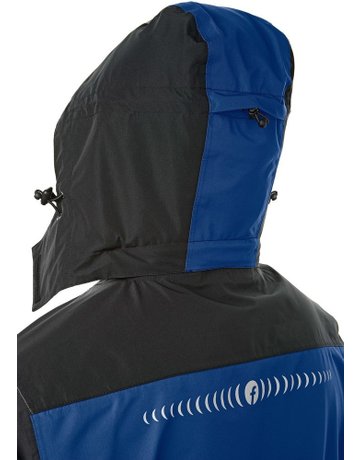 Bild Regenjacke Plus kornblau/schwarz Gr. XL Fortis Elements-6
