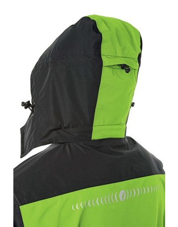 Bild Regenjacke Plus lime/schwarz Gr. M Forti s Elements - fortis-6