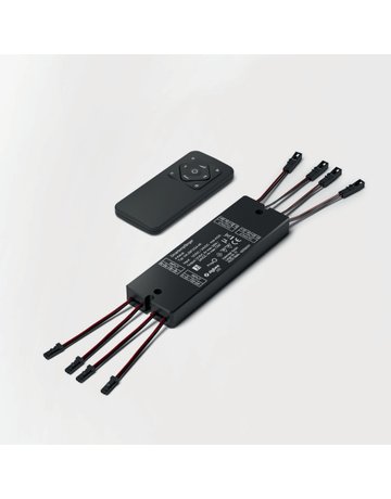 Bild 4-Mitter Smart Set 12VDC 4-Kanal Sender max 4x36W Zigbeeempfänger - Halemeier-0