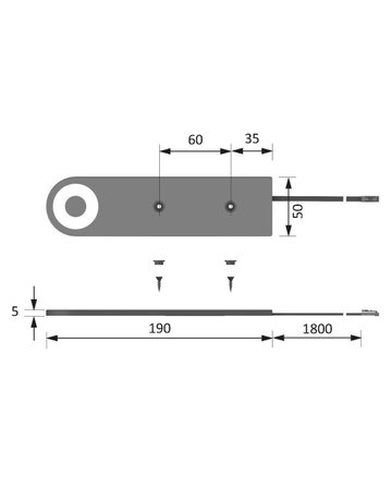 Bild LED AddLite schwarz nw 12VDC, 2.4W, 1.8m Ltg. M1 - Halemeier-4