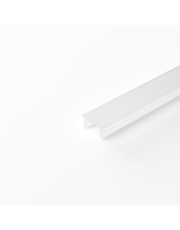 Bild LED ChannelLine F Profil, opal, 10er Set L=3000mm +/- 0,5, Abdeckprofil - Halemeier-0
