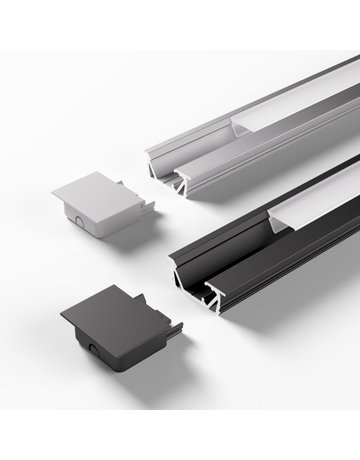 Bild ChannelLine G2 opal L=2500 Alu-und Abdeckprofil - Halemeier-1