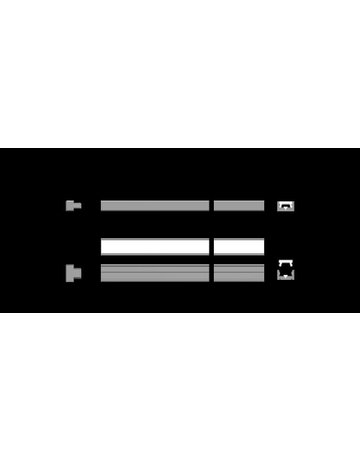 Bild LED ChannelLine i Profil black, opal L=3000, Alu-und Abdeckprofil - Halemeier-2