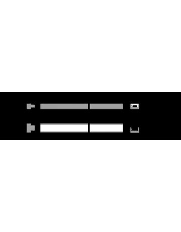 Bild LED ChannelLine i Profil black, opal L=3000, Alu-und Abdeckprofil - Halemeier-3