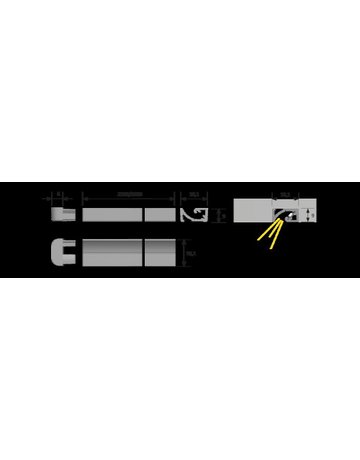 Bild ChannelLine S schwarz 10er Set L=2500 Aluminiumprofil - Halemeier-2