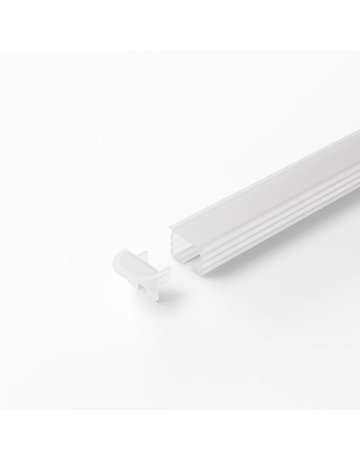 Bild ChannelLine T1 L=2500 Einbauprofil Kunststoff Opal - Halemeier-0