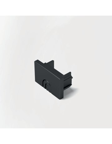 Bild Endkappen LED ChannelLine D2, black Set aus 2 Stück - Halemeier-0