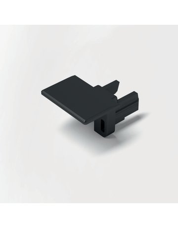 Bild Endkappen zu LED ChannelLine i2, black Set aus 2 Stück - Halemeier-0