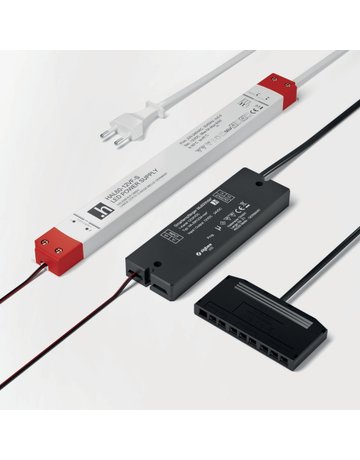 Bild Erweiterungsset MultiWhite² 12VDC Zigbeeempfänger mw² inkl. 60W EVG, 9xM1 - Halemeier-0