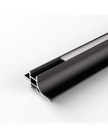 Bild HandleLine schwarz opal L=2500 Griffprofil - Halemeier-1
