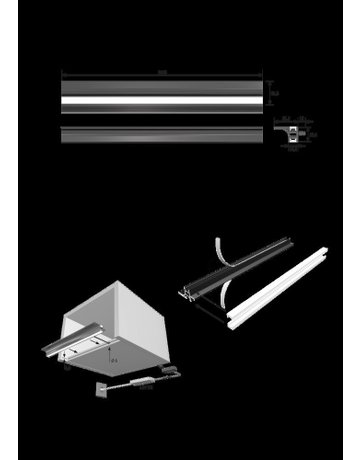 Bild HandleLine schwarz opal L=2500 Griffprofil - Halemeier-2