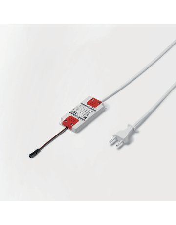Bild LED EVG 12VDC, 0-6W 200-240V, 50Hz, 2m EFS, 0,2m M1x1 - Halemeier-0