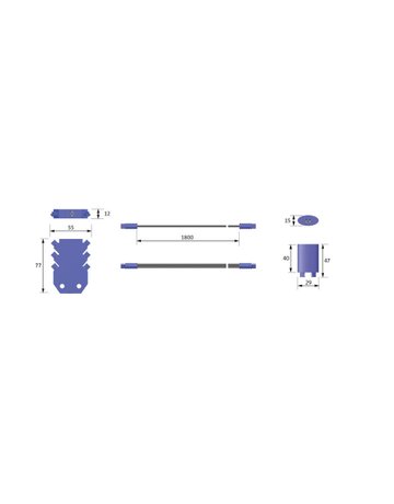 Bild 6fach Verteiler Multiplug 24VDC 24VDC maximal 8A - Halemeier-2