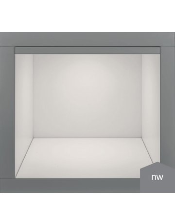 Bild LitePanel 58 schwarz ww 12VDC 3,2W LTG 1,8m M1 - Halemeier-3