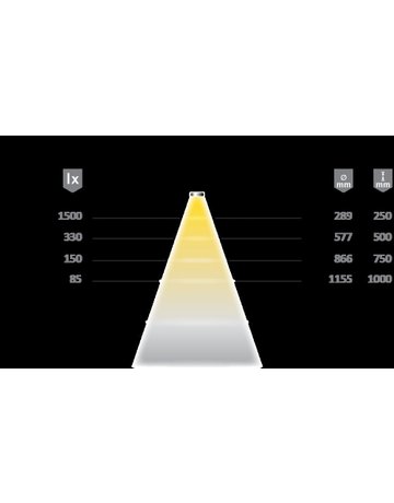 Bild LED LitePanel 68, schwarz mw² 12VDC maximal 4,3W; 1.8m LTG M1 - Halemeier-2