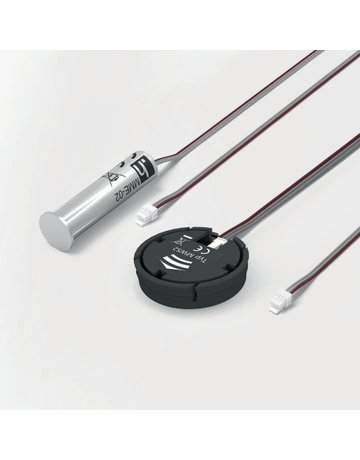 Bild MultiSwitch2 Magnet Einbohrsensor sw Türkontaktschalter, Reed Sensor 3m Ltg. - Halemeier-1