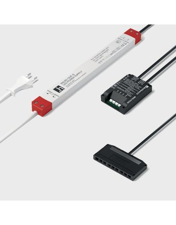 Bild MultiSwitch2 Master Plus 12VDC 60W inkl. 60W EVG, 9-fach Vert. - Halemeier-0
