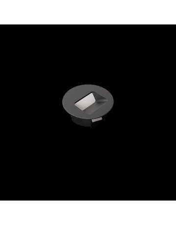 Bild Side Spot Vitrinenleuchte schwarz mw² 12VDC 1,4W 1,8m Ltg. M-1 - Halemeier-1