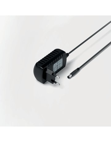 Bild Steckernetzteil 100-240V; 12,6VDC/1500mA 22AWG black; DCJack 5.5x2.1x10mm - Halemeier-0