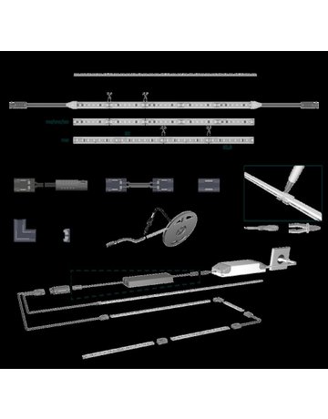 Bild Versa Inside 1200 24VDC ww 160LED/m L=50m 8W/m Konfektionsrolle - Halemeier-5
