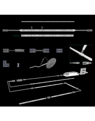Bild Versa Inside 2100 24VDC xw 160LED/m L=50m 14W/m Konfektionsrolle - Halemeier-5