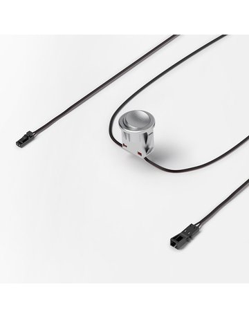 Bild LED Einbauwippschalter titan 1x M1, L=1800mm; 1x M1-F, L= 1800mm - Halemeier-0