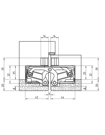 Bild TECTUS TE 640 3D A8 BW/1 RAL 9005 Schwarz matt (107) - SIMONSWERK-2