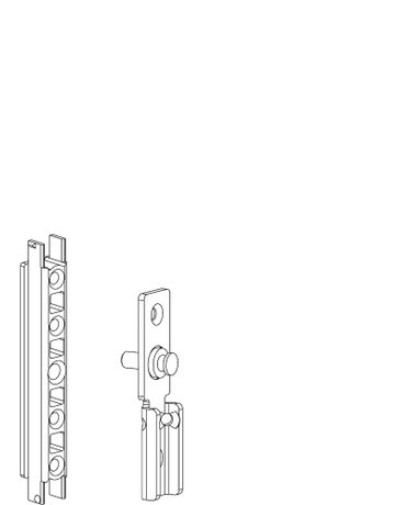 Bild Zubehör für Holz/Kunstst.-Fenster FPS-Befestigungs-Platten - GEZE-1
