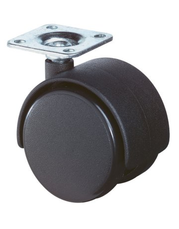 Bild Kunststoff -Doppelrolle 50mm F7542x42mm Platte F75.050.PL - BS ROLLEN-0