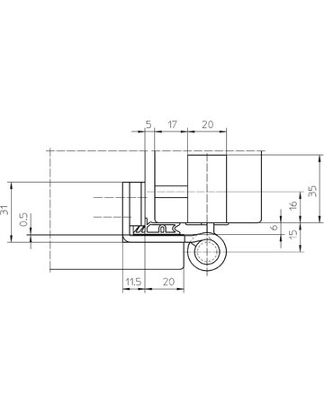 Bild Einfräsband BAKA Protect 4020 3D FD edelstahl matt - SIMONSWERK-3