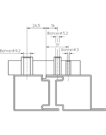 Bild Bohrlehre Multi 2D VN 5046 - SIMONSWERK-2